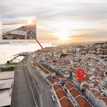 4Br Alfama Gem Cruise Ship Views Sleeps 11 Lissabon